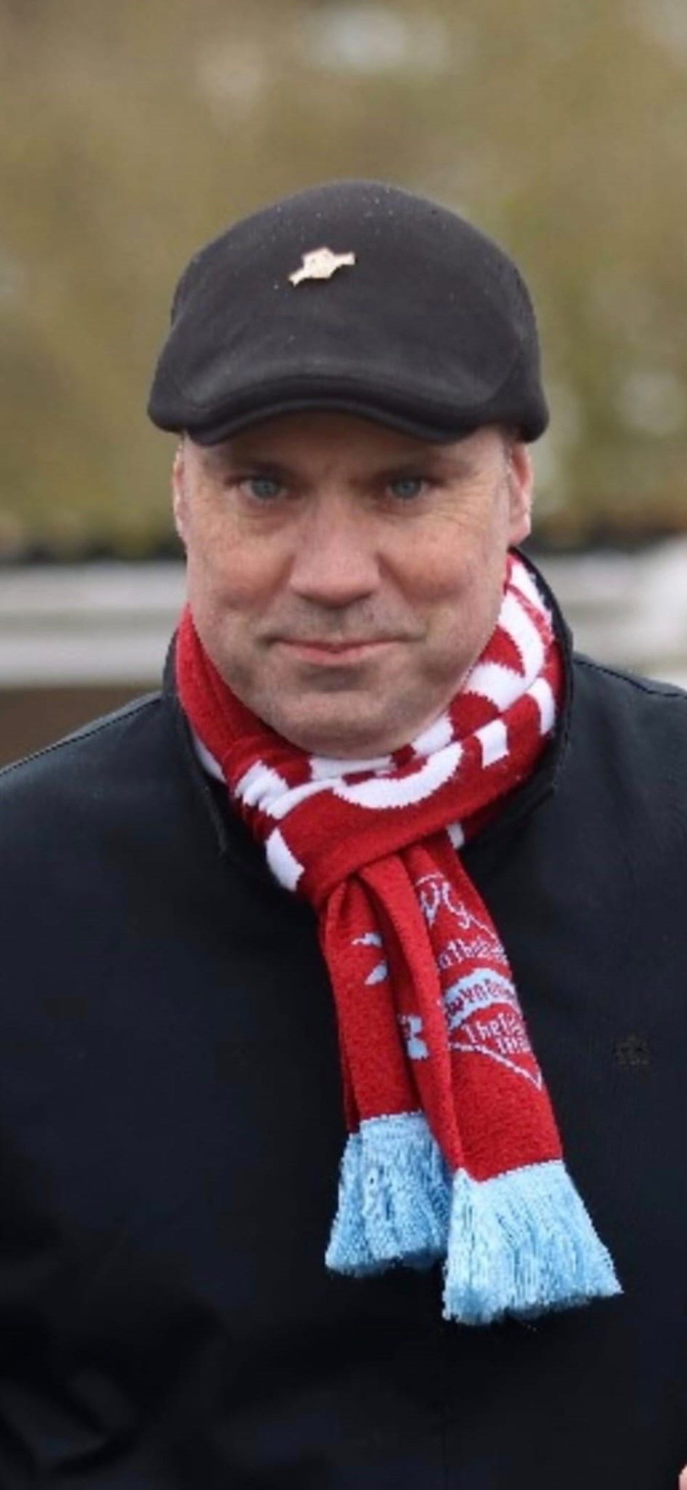 Chairman David Coates in a WGC scarf